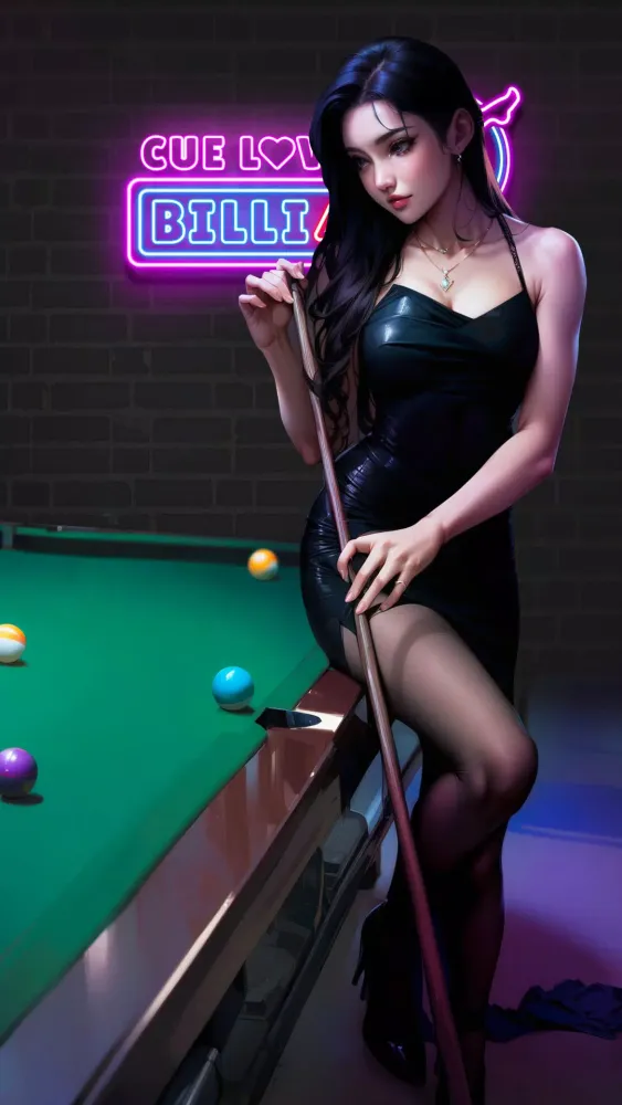 Cue Love Girl: Billiards Date Screenshots