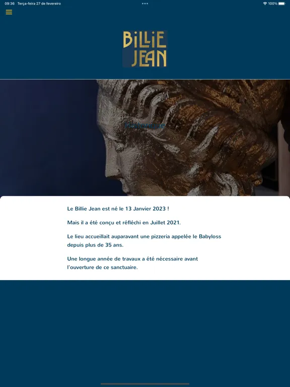 Zrzuty ekranu Billie Jean iPad 