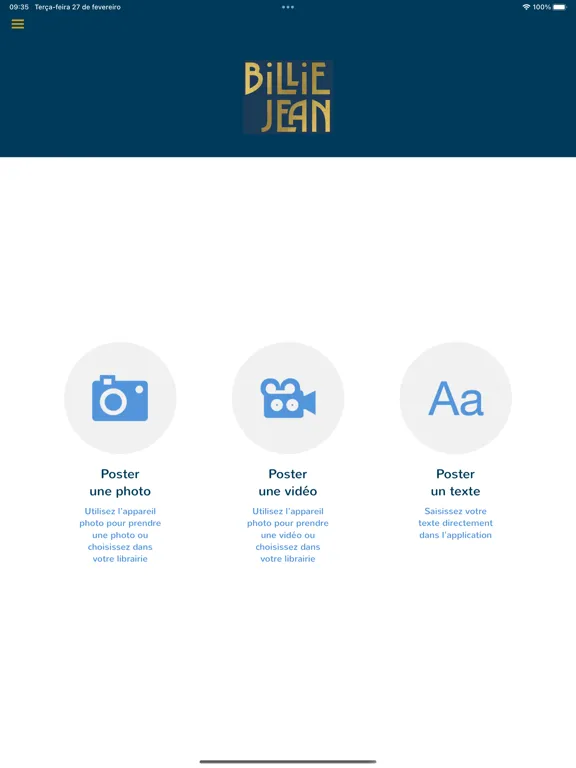 Zrzuty ekranu Billie Jean iPad 