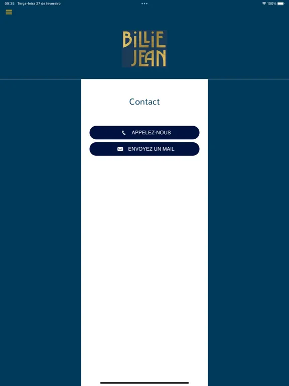 Zrzuty ekranu Billie Jean iPad 