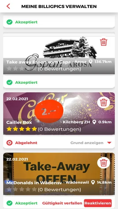billigApp スクリーンショット