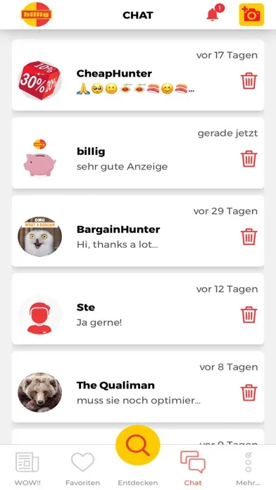 billigApp スクリーンショット
