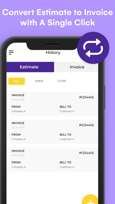 Instant Invoice Maker,Receipts Ekran Görüntüleri