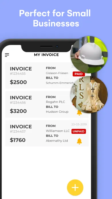 Instant Invoice Maker,Receipts Ekran Görüntüleri