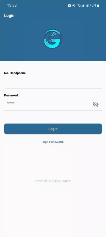G-Fiber Customer Screenshots