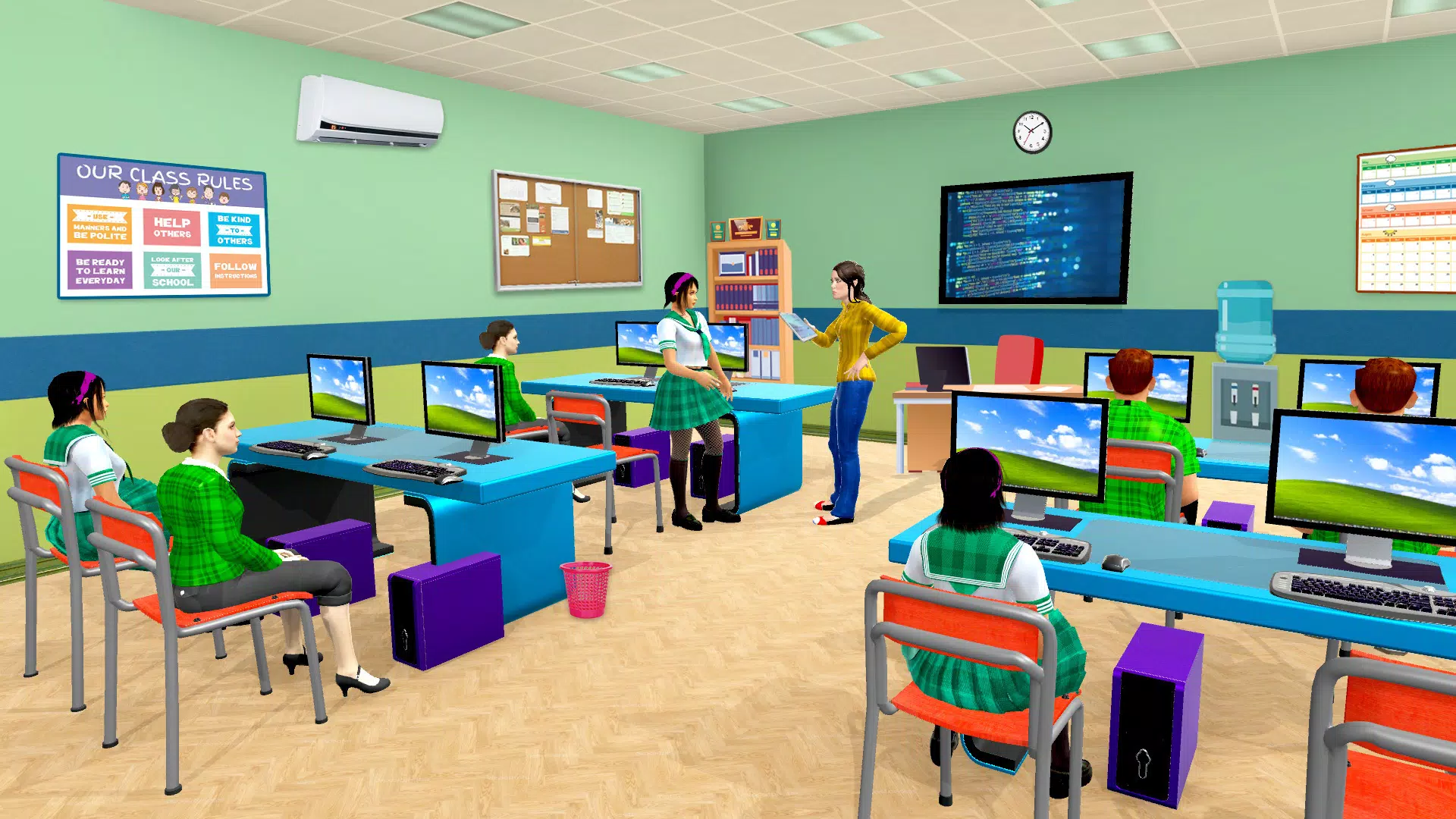 High School Girl Simulator 3D Screenshots