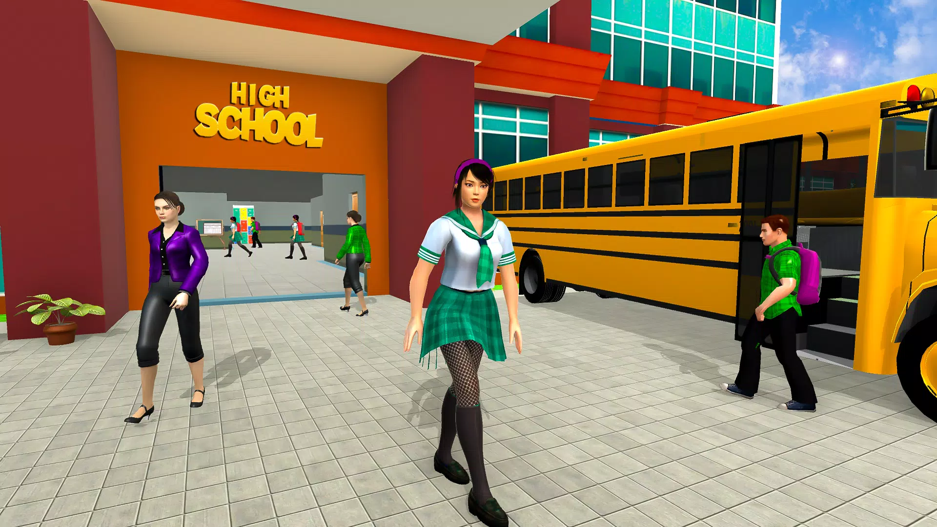High School Girl Simulator 3D Screenshots