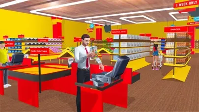 Capturas de pantalla de Supermarket Game Store Sim 3D