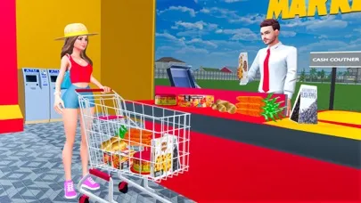 Capturas de pantalla de Supermarket Game Store Sim 3D