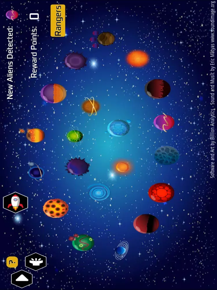 Galaxy Rangers iPad 應用截圖
