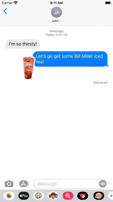 Bill Miller Sticker Pack应用截图