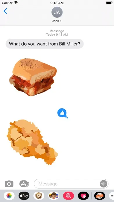 Bill Miller Sticker Pack应用截图