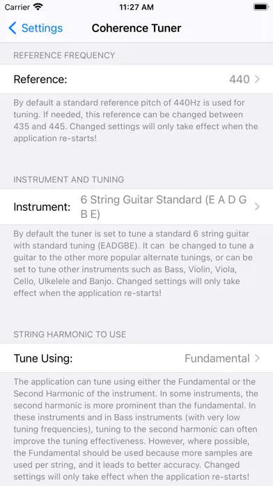 Скриншоты Coherence Tuner