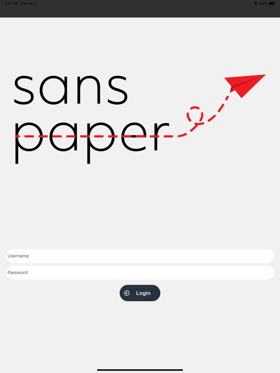 Sans Paper iPad  Screenshots