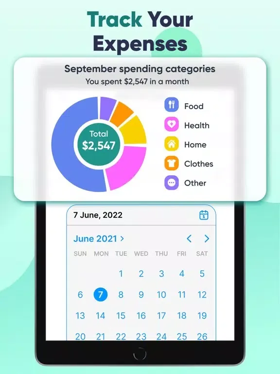 Screenshot di Budget：Bills & Receipt Scanner iPad 