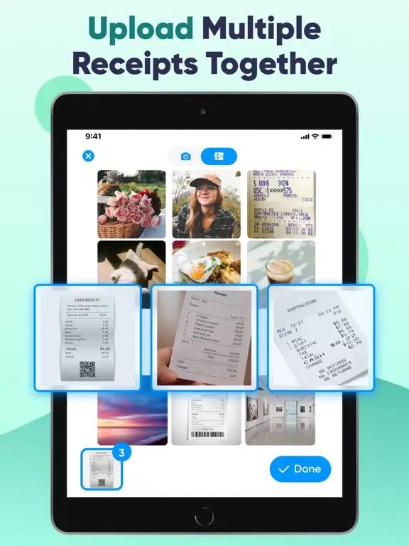 Screenshot di Budget：Bills & Receipt Scanner iPad 