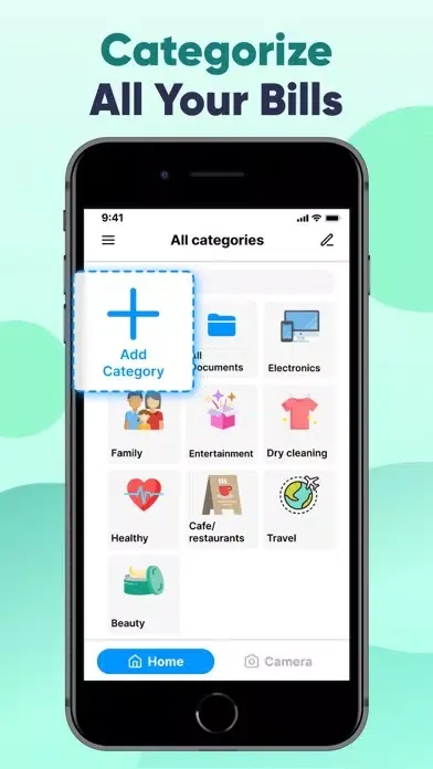 Screenshot di Budget：Bills & Receipt Scanner