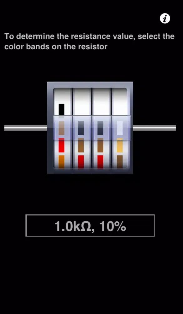 Resistor Color-Code Screenshots