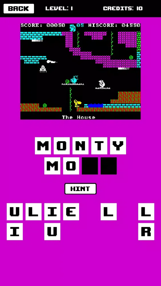 8-bit Superstars: Retrogame Quiz Screenshots