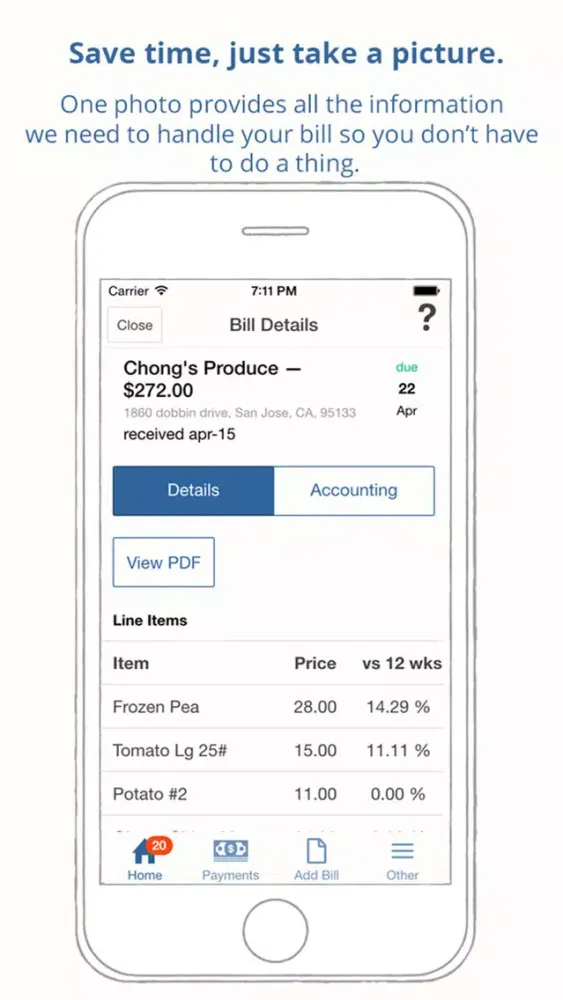 صور billSync, More than bill pay. Analytics to Save Money.