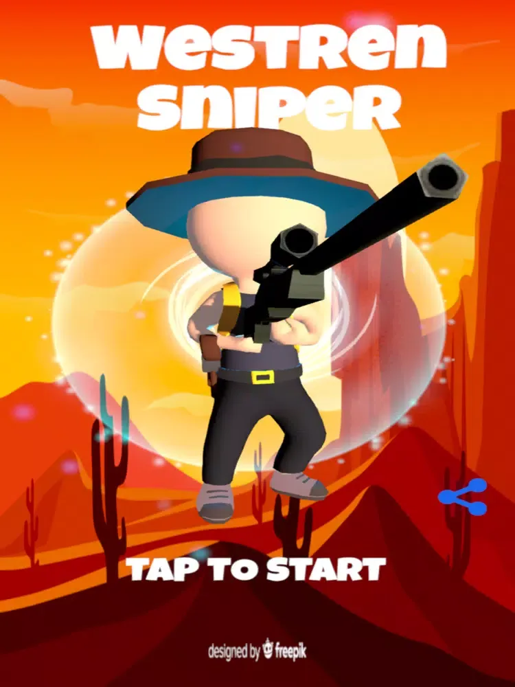 Tangkapan skrin Mr Mira-Wild West Real Sniper iPad 