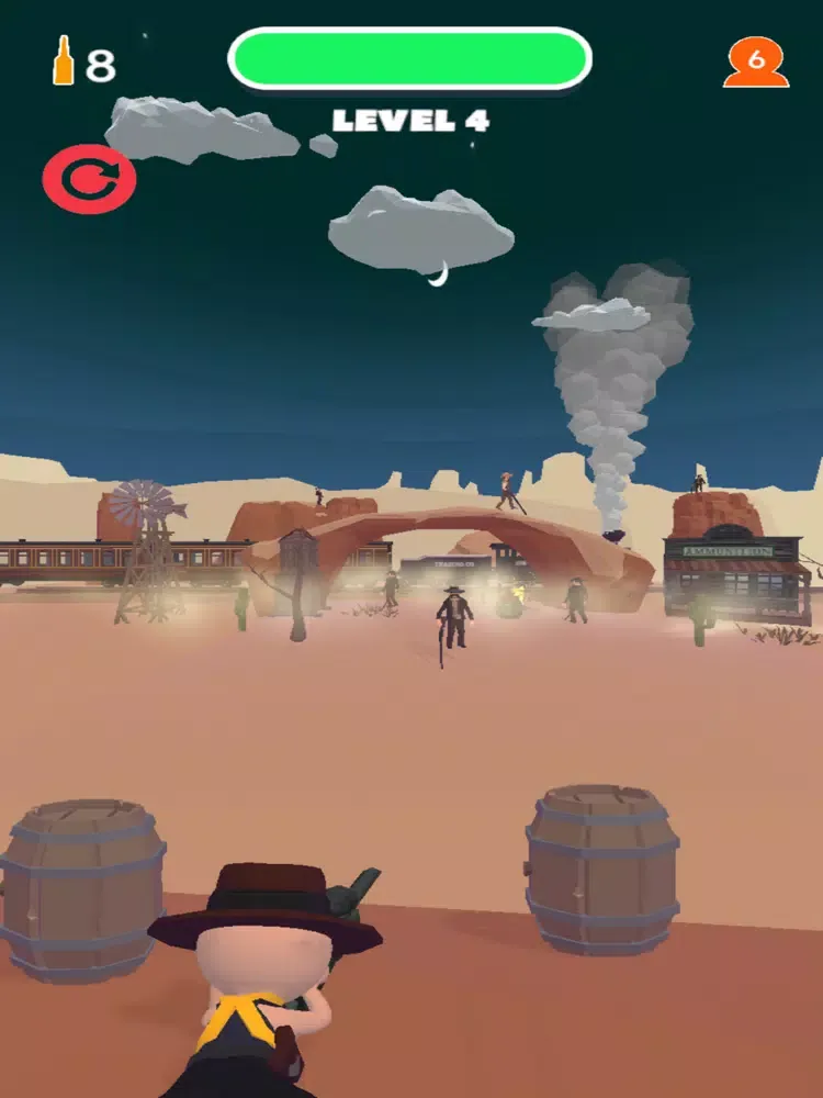 Tangkapan skrin Mr Mira-Wild West Real Sniper iPad 