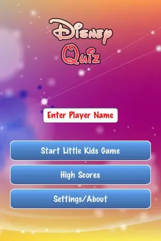 Скриншоты Disney Quiz