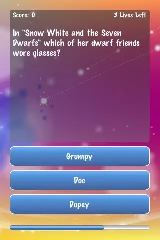 Скриншоты Disney Quiz