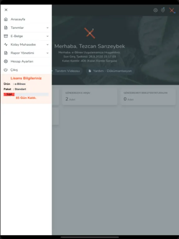 E-Bilnex iPad  স্ক্রিনশট