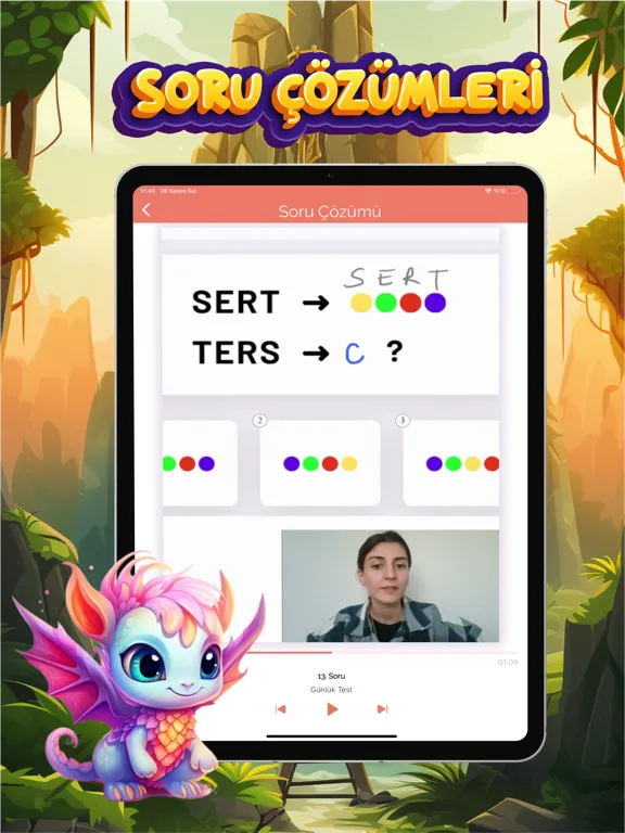 Zrzuty ekranu Bilsem Zeka iPad 