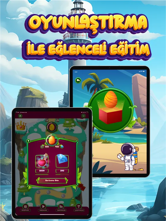 Zrzuty ekranu Bilsem Zeka iPad 
