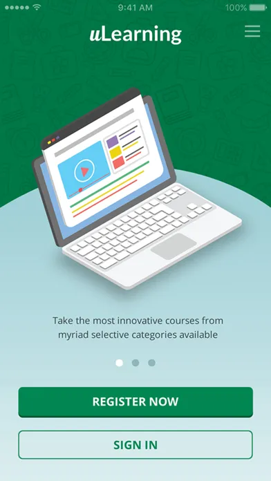 Zrzuty ekranu uLearning