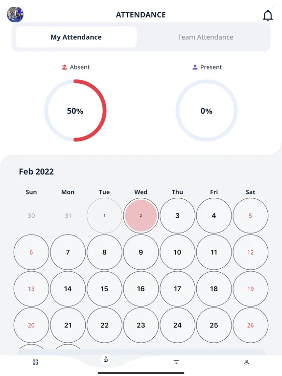 Ảnh chụp màn hình của PayPeople Cloud HR System iPad 