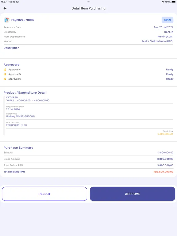 Bimasakti Sign Me iPad Screenshots