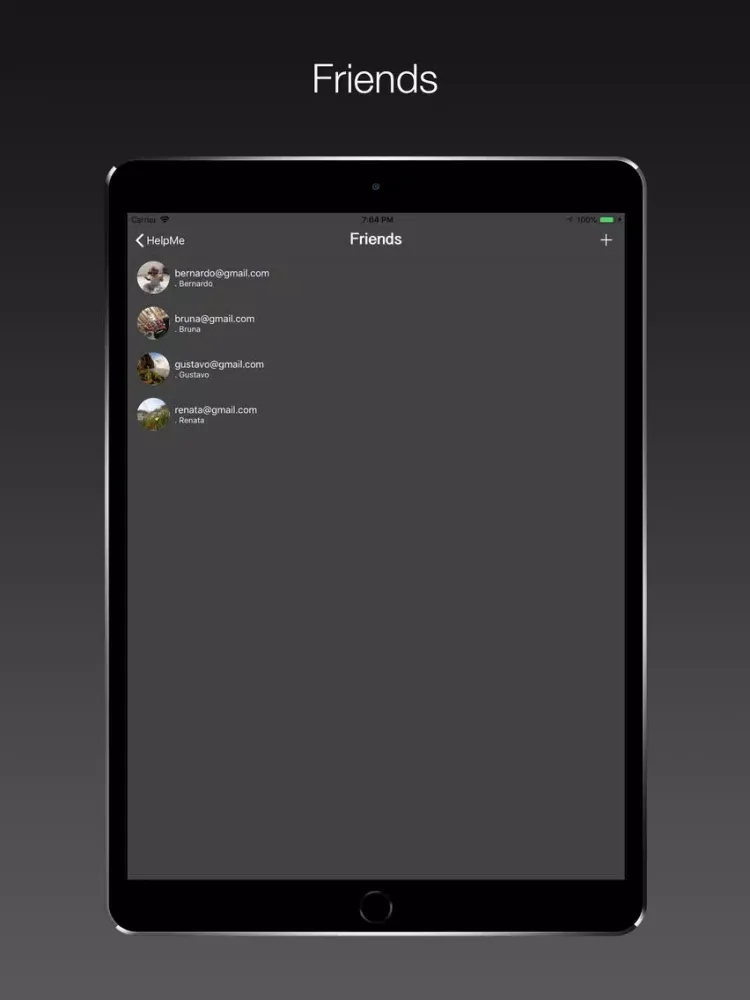 HelpMe : iPad  Ekran Görüntüleri