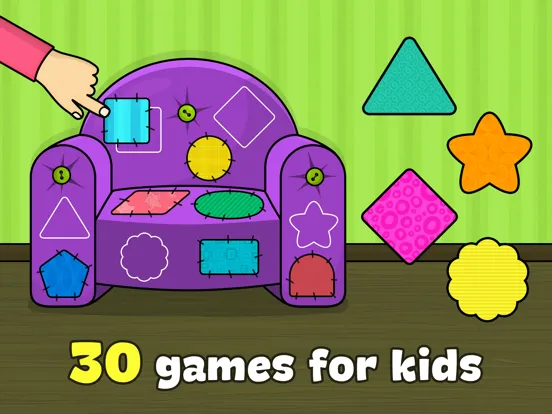 Скриншоты Toddler learning games for 2+ iPad 