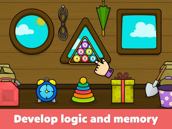Скриншоты Toddler learning games for 2+ iPad 
