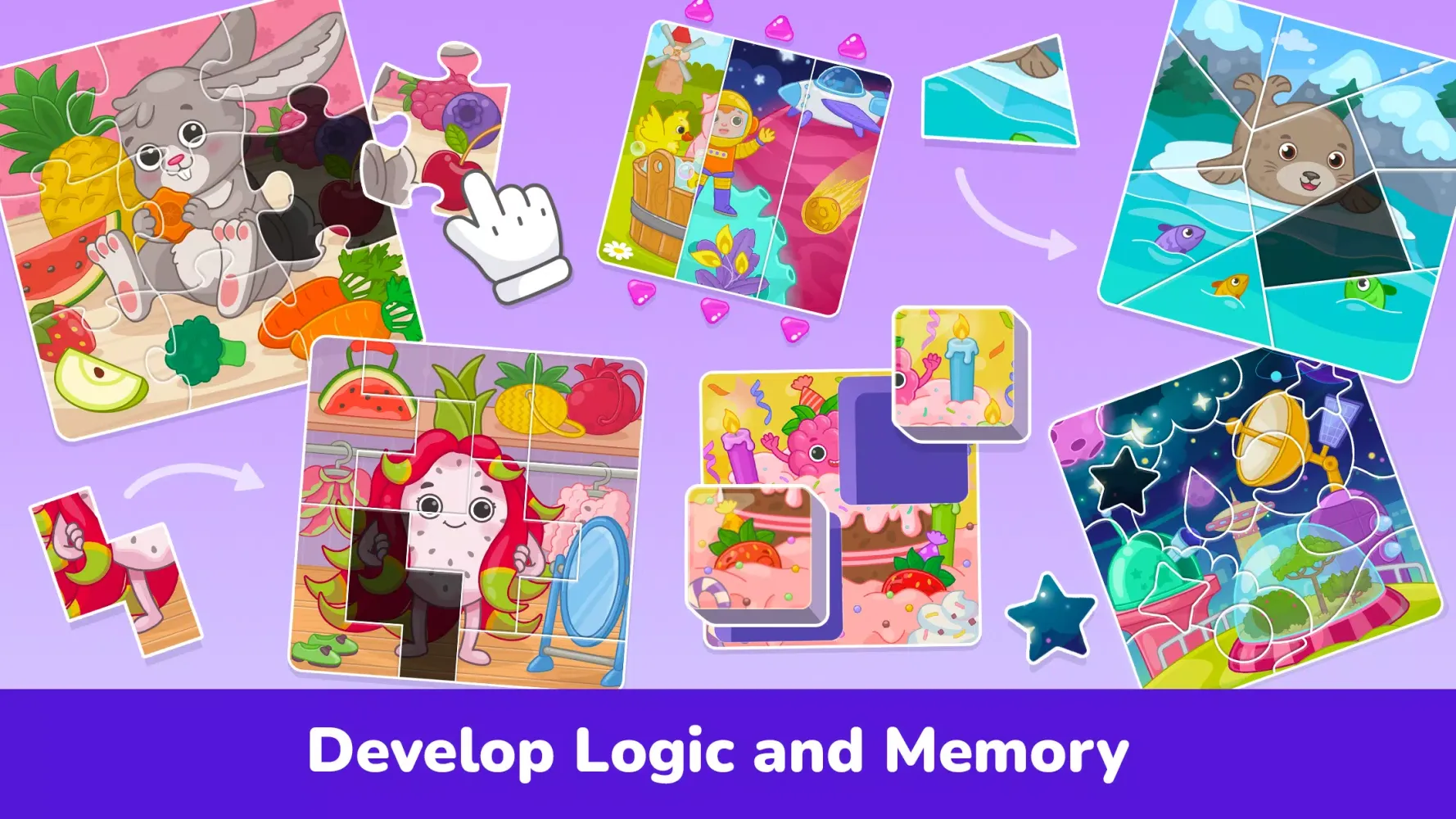 Puzzle games 스크린샷