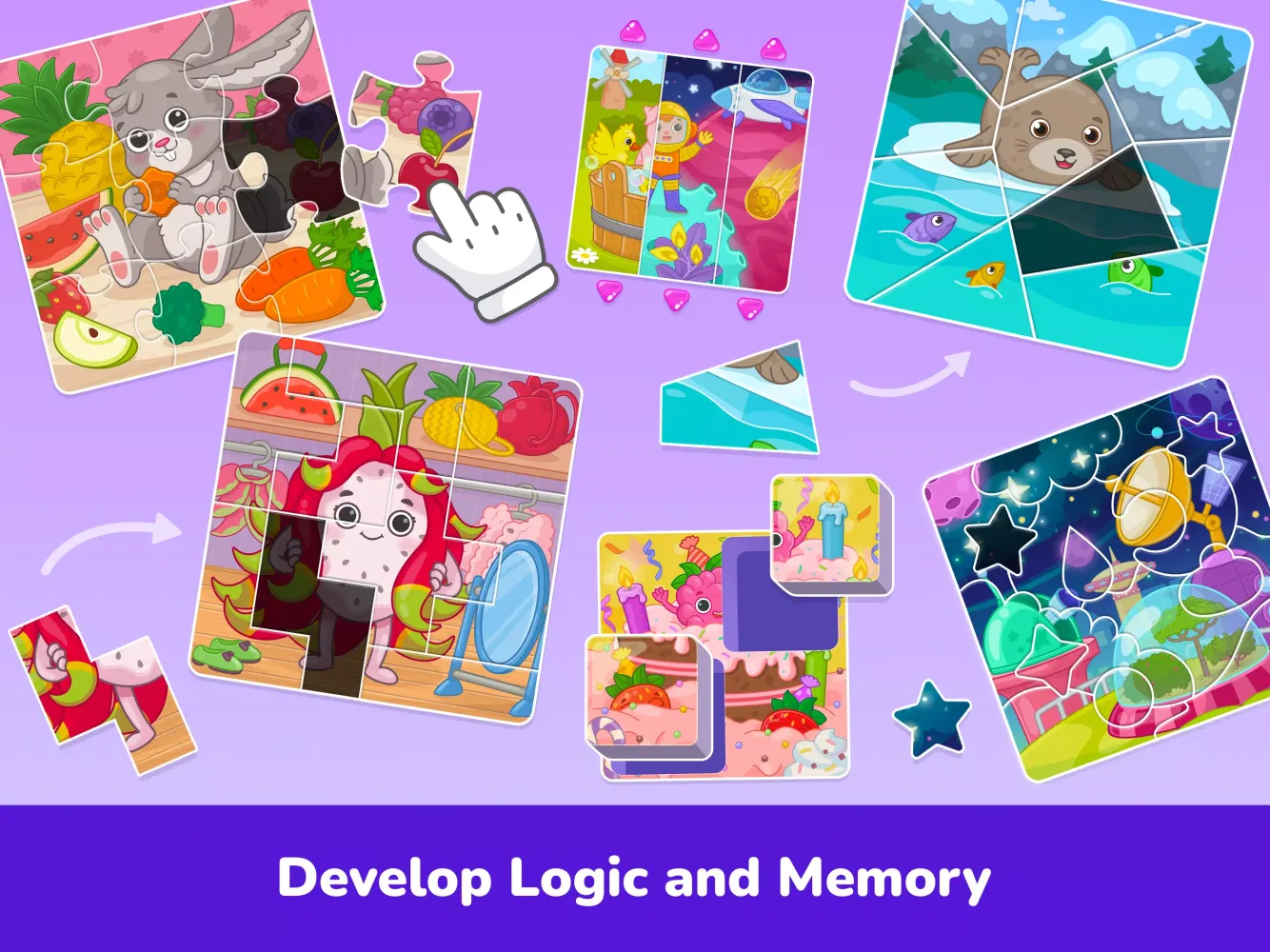 Puzzle games 스크린샷