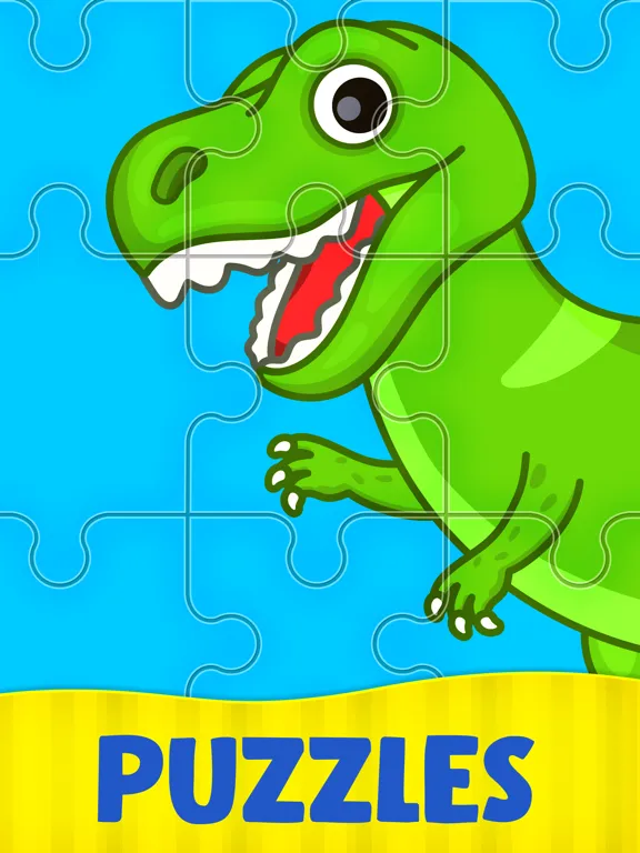 Kids puzzle games 3+ year olds iPad 應用截圖