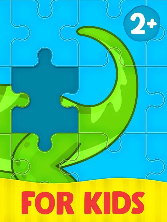 Kids puzzle games 3+ year olds iPad 應用截圖