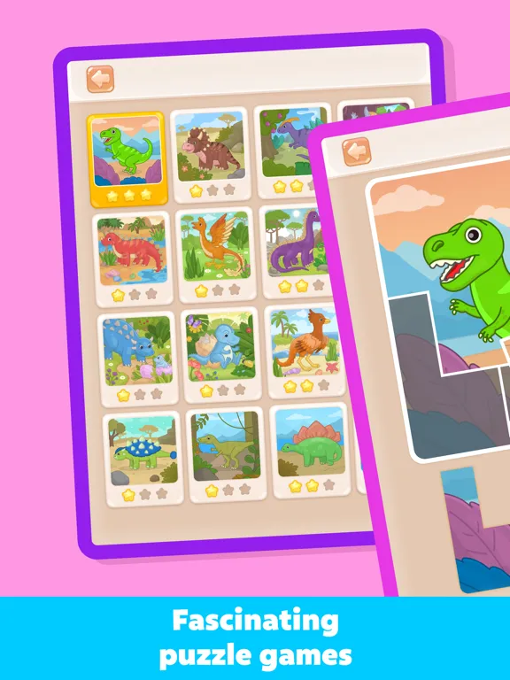 Kids puzzle games 3+ year olds iPad 應用截圖