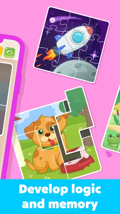 Kids puzzle games 3+ year olds應用截圖