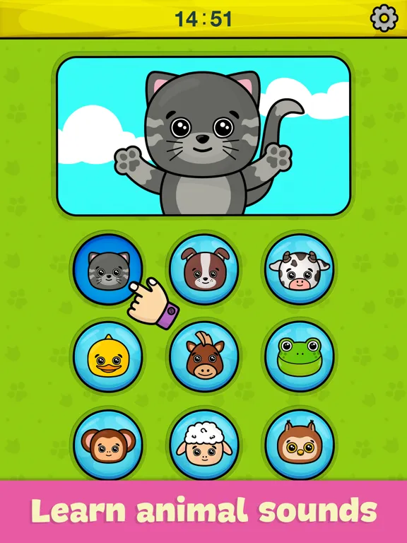 Baby games for toddlers, kids iPad 應用截圖