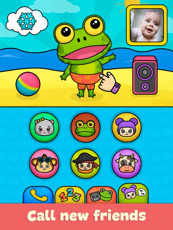 Baby games for toddlers, kids iPad 應用截圖