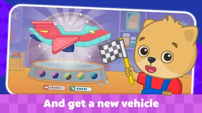Скриншоты Cars games for kids & toddlers