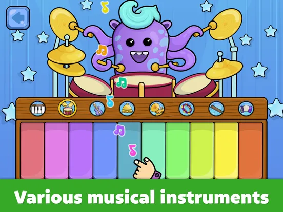 تصاویر Baby piano for kids & toddlers iPad 