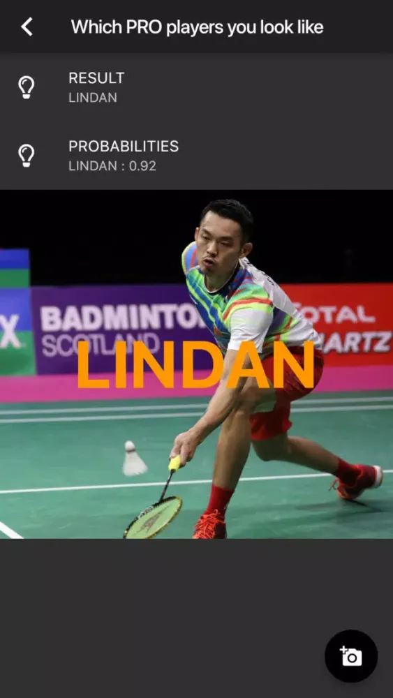 Tangkapan skrin Smash Score