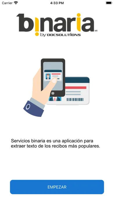 Binaria Services Ekran Görüntüleri