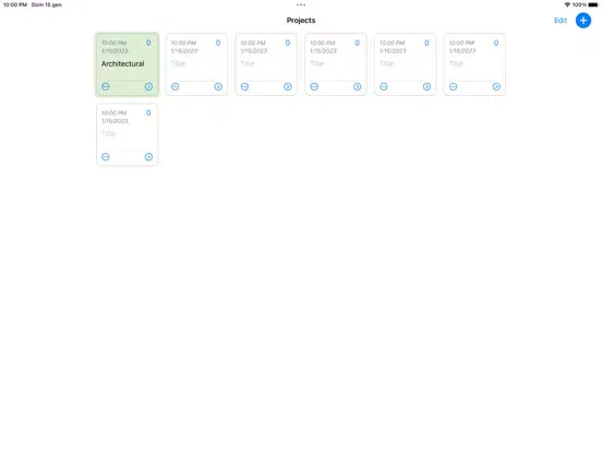 Capturas de pantalla de WBS iPad 